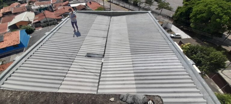 Grupo Clean Life reparação em telhado
